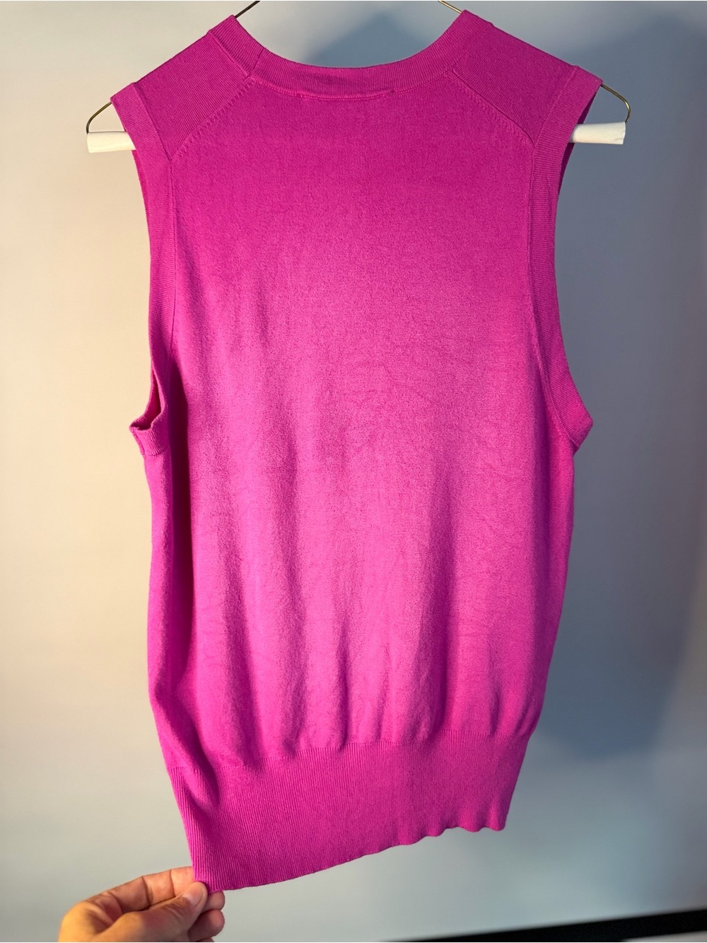 Zara Bright Pink Sleeveless Knit Tank - Picture 3 of 6